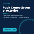 Pack Conectá con el exterior: 3 mini-guías con plan de 30 días