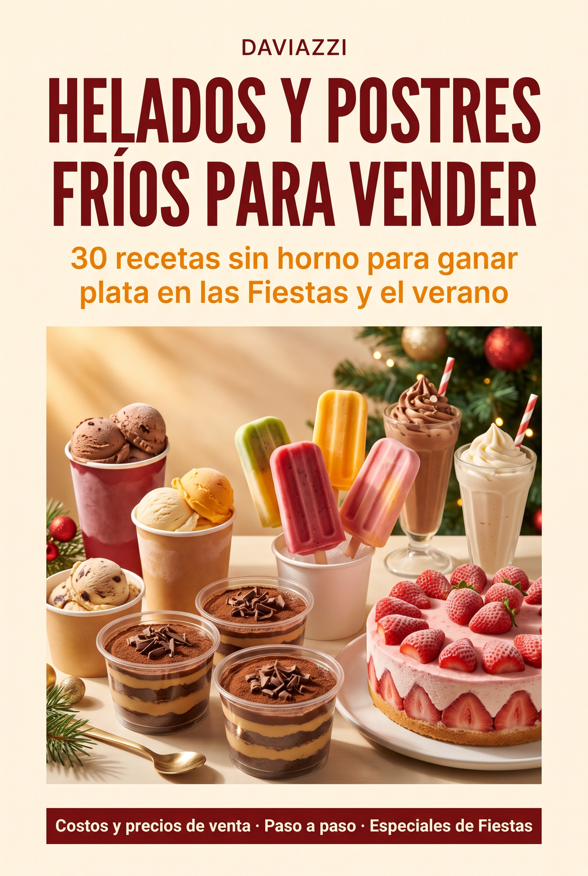 Ebook Helados y Postres Fríos para Vender