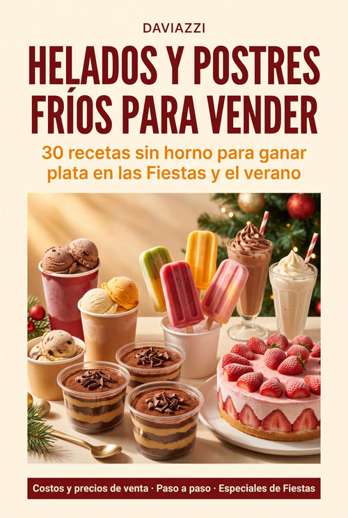 Ebook Helados y Postres Fríos para Vender