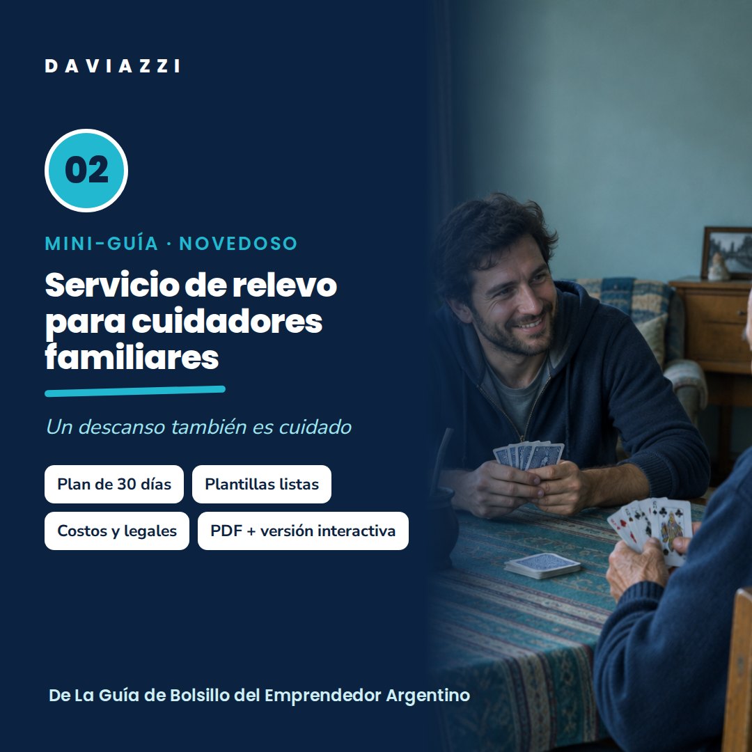 Mini-guía 02: Servicio de relevo para cuidadores familiares
