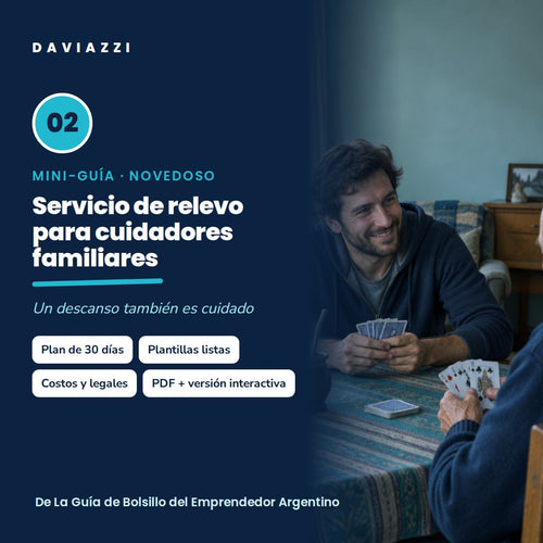 Mini-guía 02: Servicio de relevo para cuidadores familiares