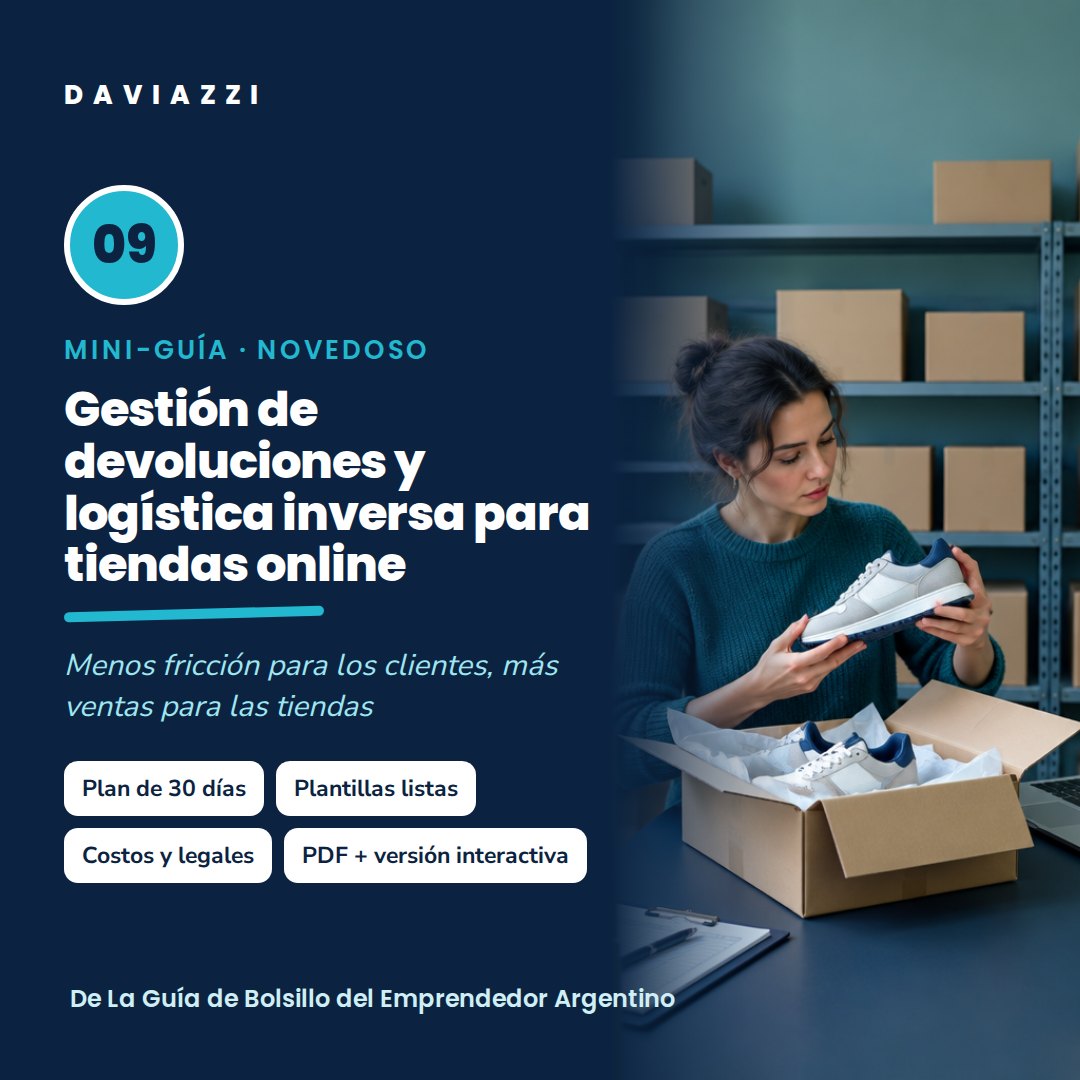 Mini-guía 09: Gestión de devoluciones y logística inversa para tiendas online