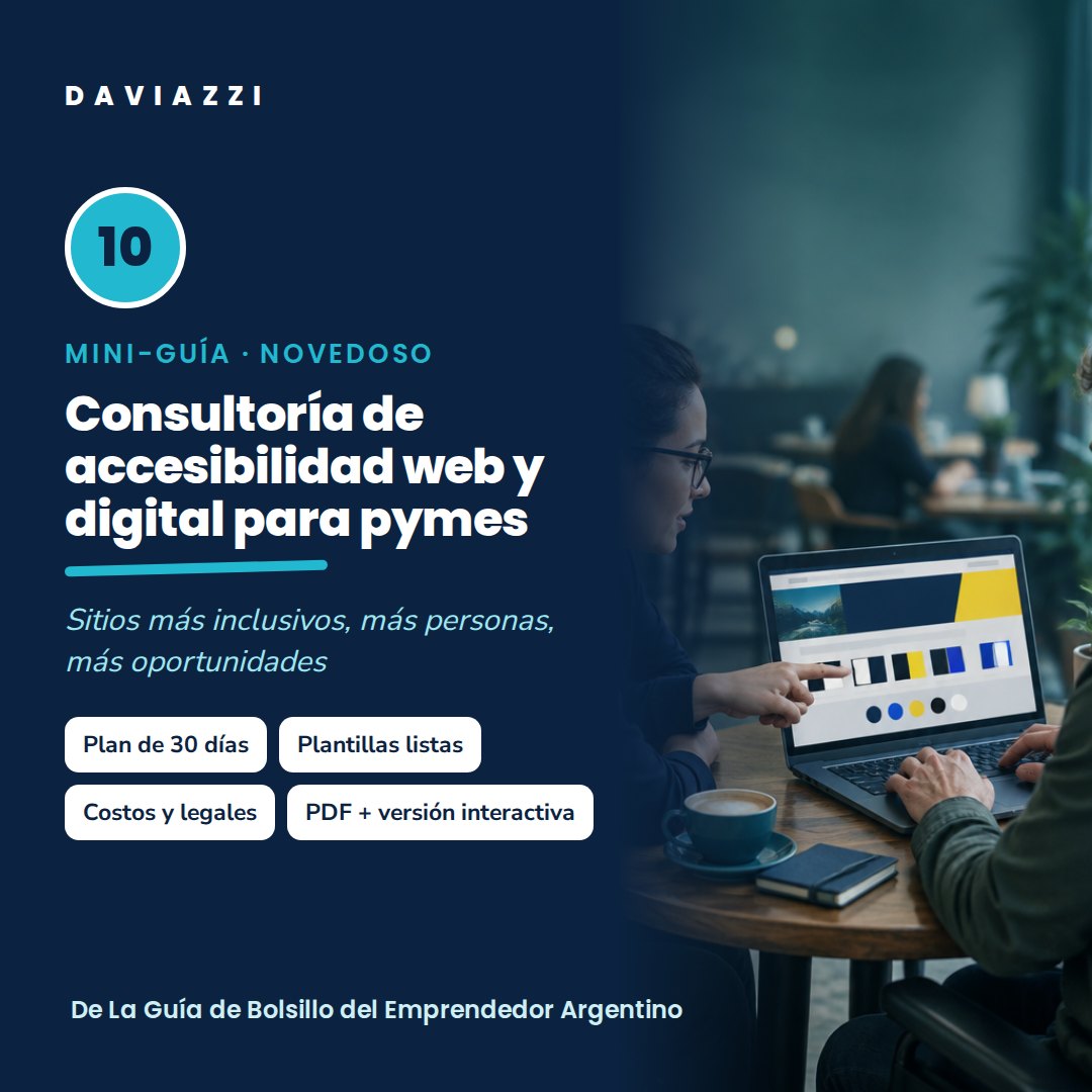 Mini-guía 10: Consultoría de accesibilidad web y digital para pymes