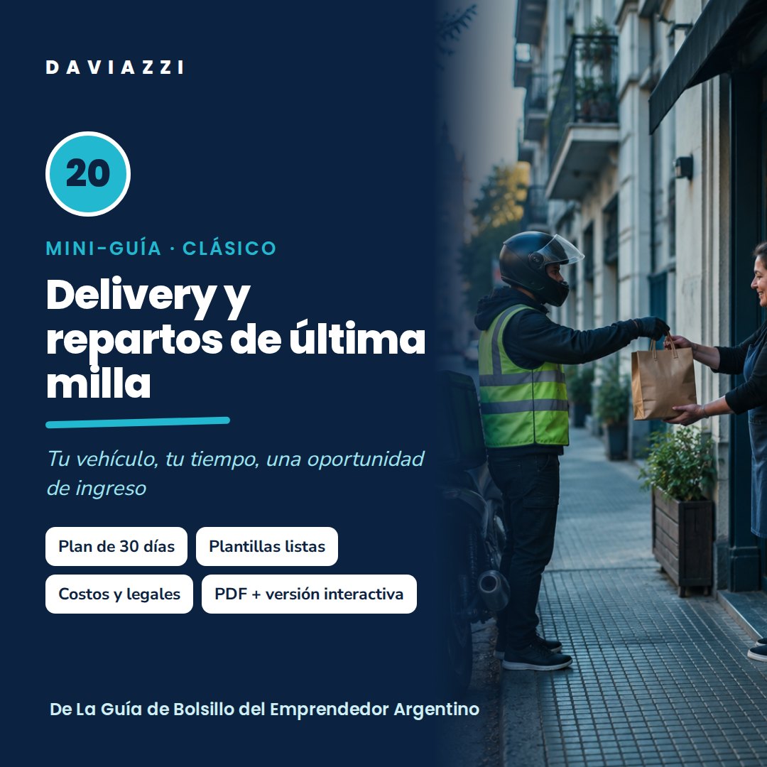 Mini-guía 20: Delivery y repartos de última milla
