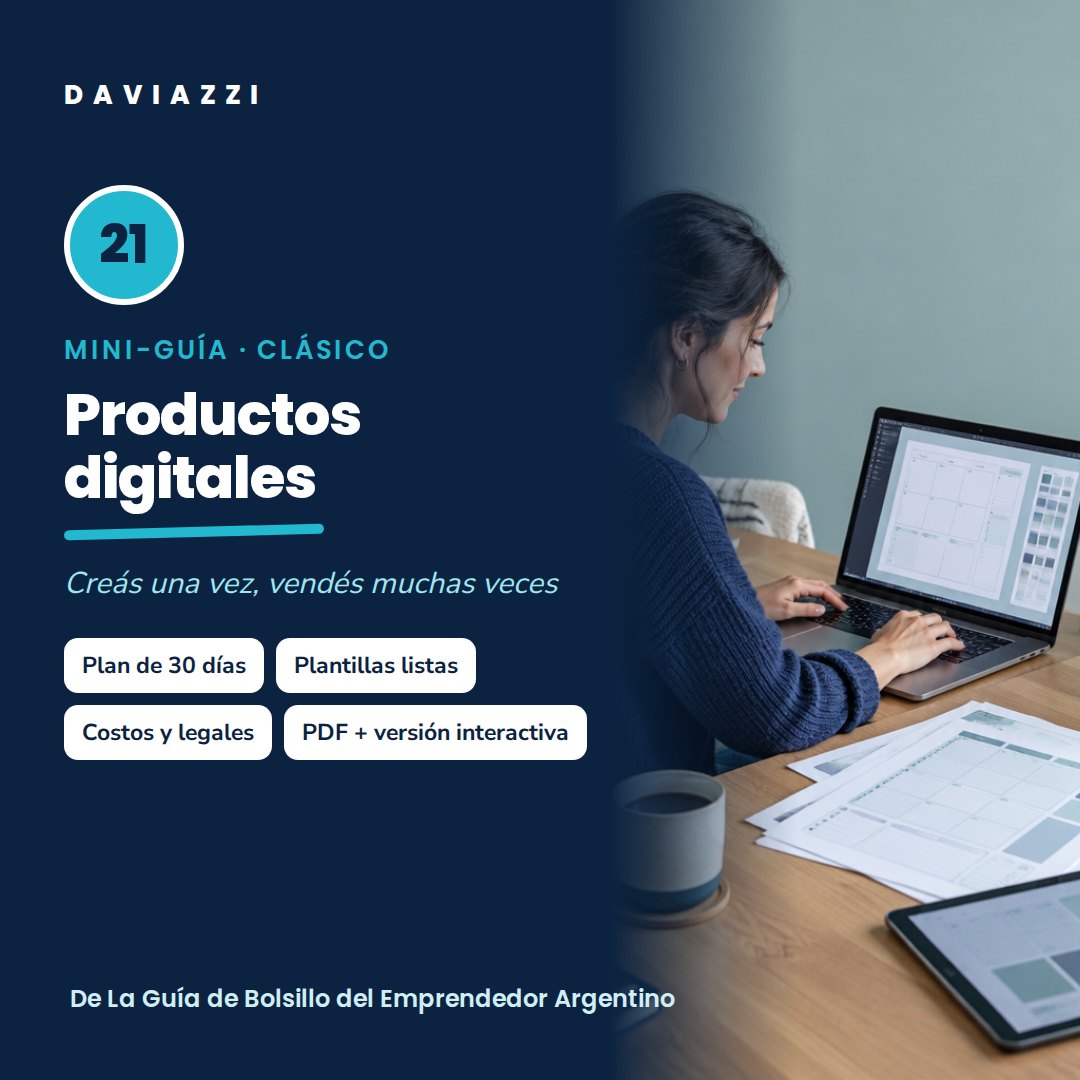 Mini-guía 21: Productos digitales