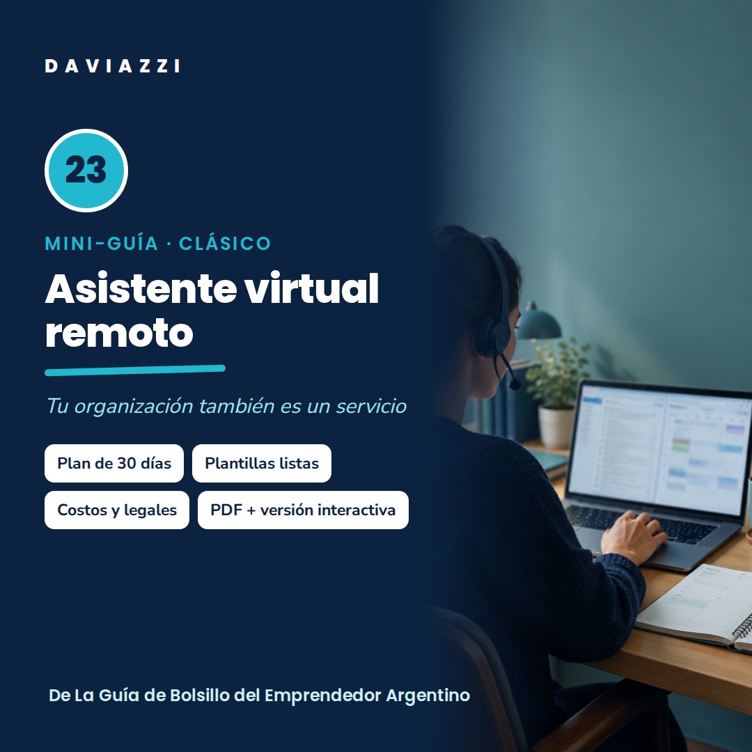 Mini-guía 23: Asistente virtual remoto