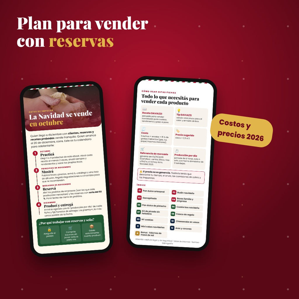 Plan para vender con reservas y cómo usar las fichas
